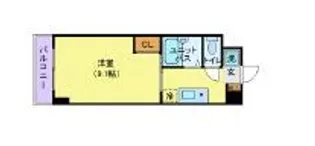 ヴァントゥール本厚木【6階】の間取り