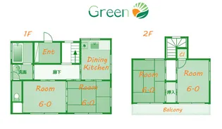 神奈川県秦野市尾尻【一戸建】の間取り