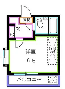 埼玉県新座市栗原4【マンション】の間取り