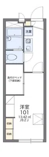 レオパレススバル 1【2階】の間取り