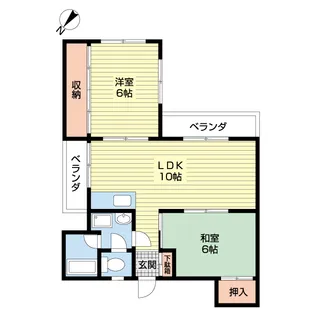 銀屋町七福ビル【7階】の間取り