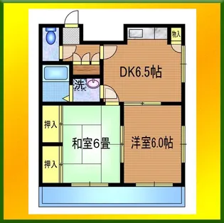 田嶋マンション【1階】の間取り