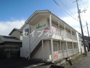 岡山県岡山市中区国富3【アパート】の外観