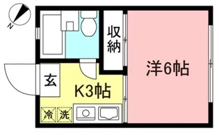東京都世田谷区船橋5【アパート】の間取り