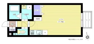 エスポ上畑町【1階】の間取り