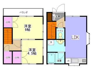 神奈川県相模原市南区麻溝台1【一戸建】の間取り