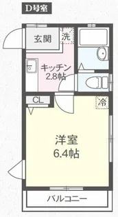 アボットK【2階】の間取り