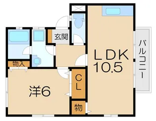 星和PIAA聖徳第一【1階】の間取り