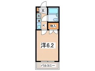 WOODBELLIIA【1階】の間取り