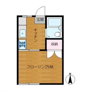 東京都北区上十条3【アパート】の間取り