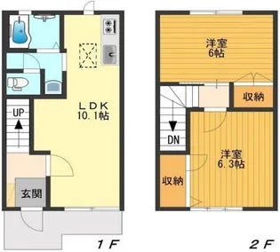 エスペランサBの間取り