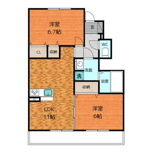 Family Ties 【ファミリータイズ】【1階】の間取り