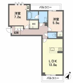 シャーメゾン ブロート【3階】の間取り