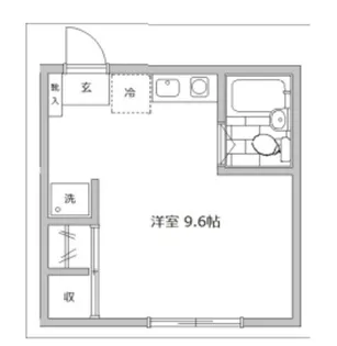 テラス1063【2階】の間取り
