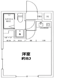 アネックス西ヶ原【1階】の間取り
