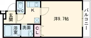 フジパレス鳳中サウス【1階】の間取り
