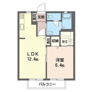 神奈川県海老名市杉久保南4【アパート】の間取り