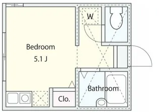 LOFTIA井土ヶ谷下町七番館【1階】の間取り