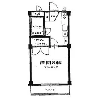 エリートイン向ヶ丘【2階】の間取り