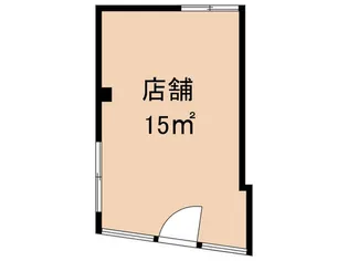 第二三田荘【1階】の間取り