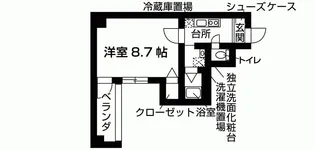Viscaria 光樹【6階】の間取り