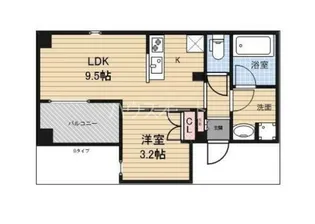 アーバンパーク三ノ輪【10階】の間取り