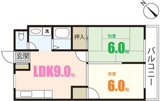 森田ビルNo.1【3階】の間取り