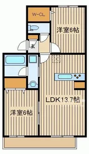 ルミナテラス【2階】の間取り