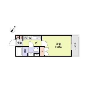 東京都杉並区阿佐谷北1【マンション】の間取り