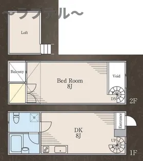 埼玉県所沢市小手指元町1【アパート】の間取り