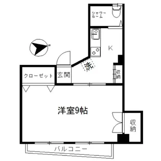 益谷ハイツ【2階】の間取り