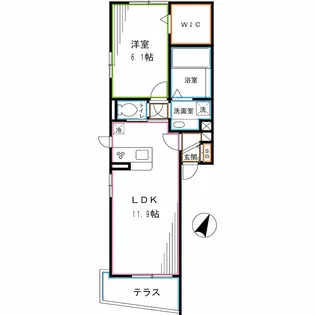 東京都杉並区善福寺1【アパート】の間取り
