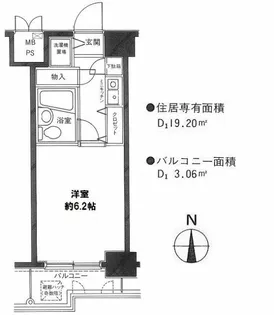 パレ・ドール伊勢佐木町南【2階】の間取り