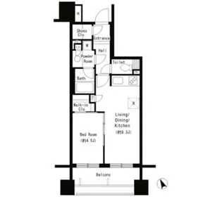 パークアクシス大塚【11階】の間取り