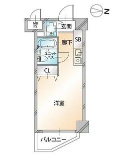 ライオンズマンション本牧第2【1階】の間取り