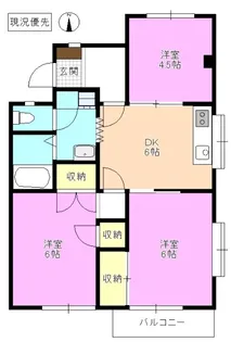 ビレッジコープ【2階】の間取り