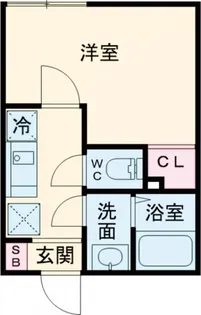 カインドネス北小岩【1階】の間取り