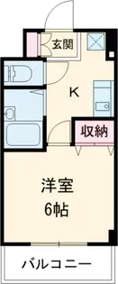 コンフォート309【4階】の間取り