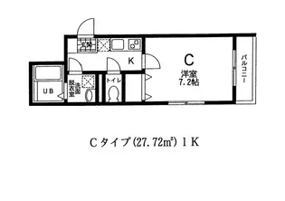 神奈川県横浜市神奈川区松本町1【マンション】の間取り