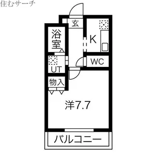 メゾンドジャコバン【3階】の間取り