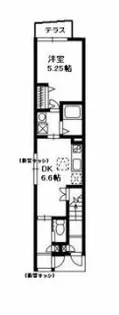 CASA TSUCHIYA【1階】の間取り