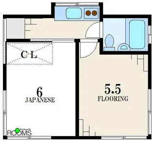 澤田方【2階】の間取り