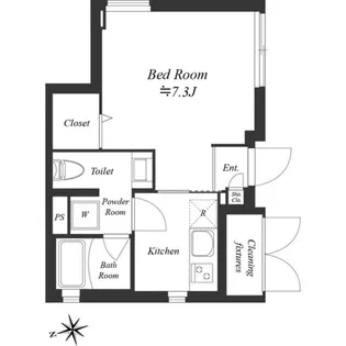 グランデュオ経堂X【1階】の間取り
