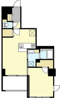 SSKNOT【6階】の間取り