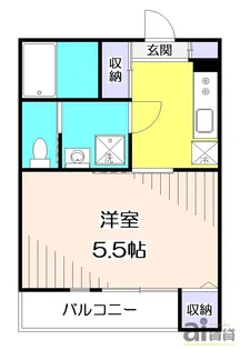 埼玉県新座市大和田1【アパート】の間取り