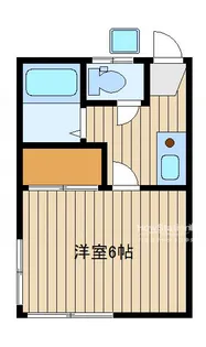 Castana大山II【2階】の間取り