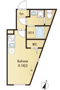 ルオーレ田端【5階】の間取り