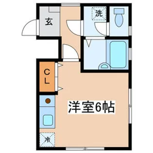 クライネ シュロス【1階】の間取り