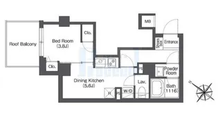 コンフォリア志村坂上【5階】の間取り