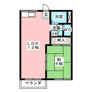 ホームガーデン【2階】の間取り